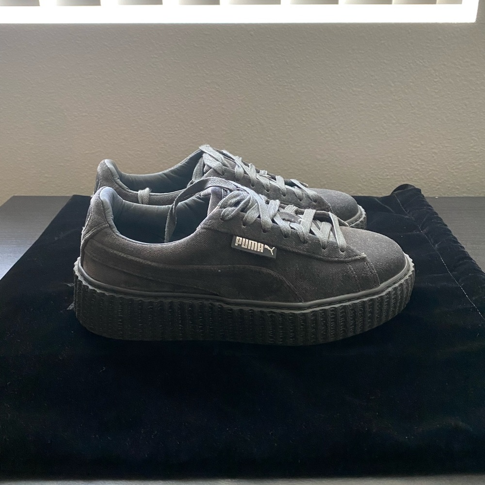 Puma Fenty Creeper - Glacier Grey (velvet)